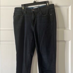 Paige Hoxton Ultra Black Skinny Jeans Classic Denim Style